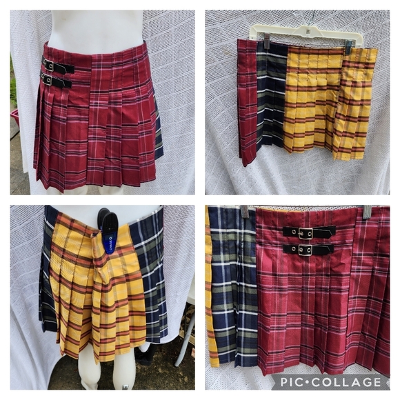 Y2K NO Boundaries plaid‎ mini 15/17 - Picture 1 of 9